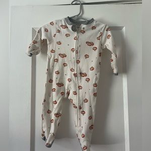 Burts bees pumpkin Footy pajamas